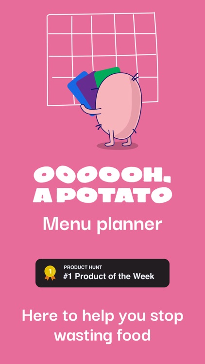 Menu planner - OH, a potato!