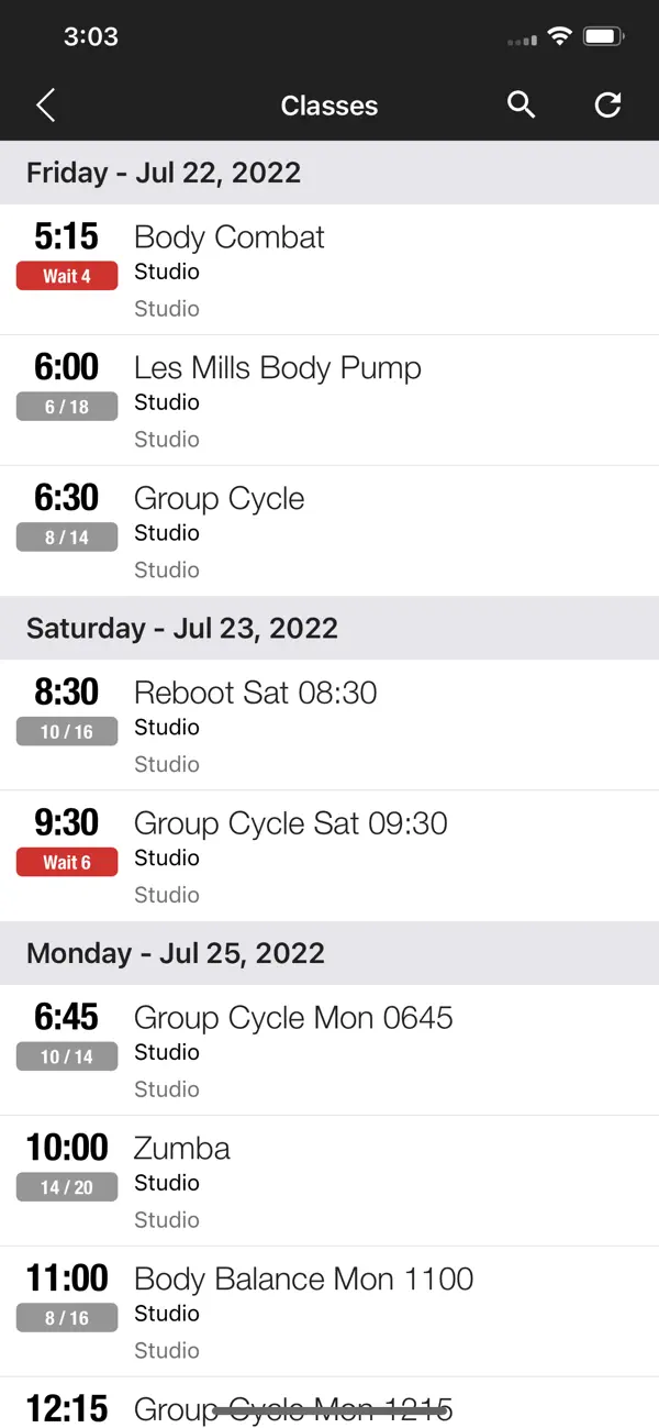Screenshot #2 pour TriFitness