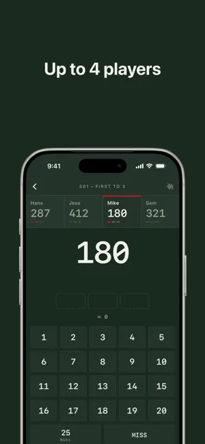 Oche: Darts Scorekeeper screenshot 4