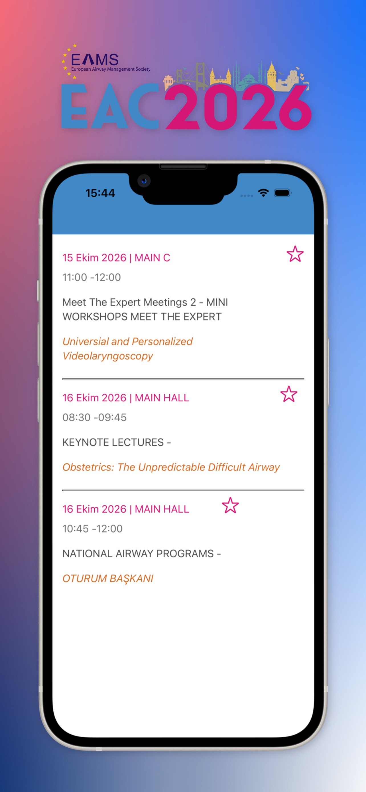 Screenshot 3 of Eac Congress