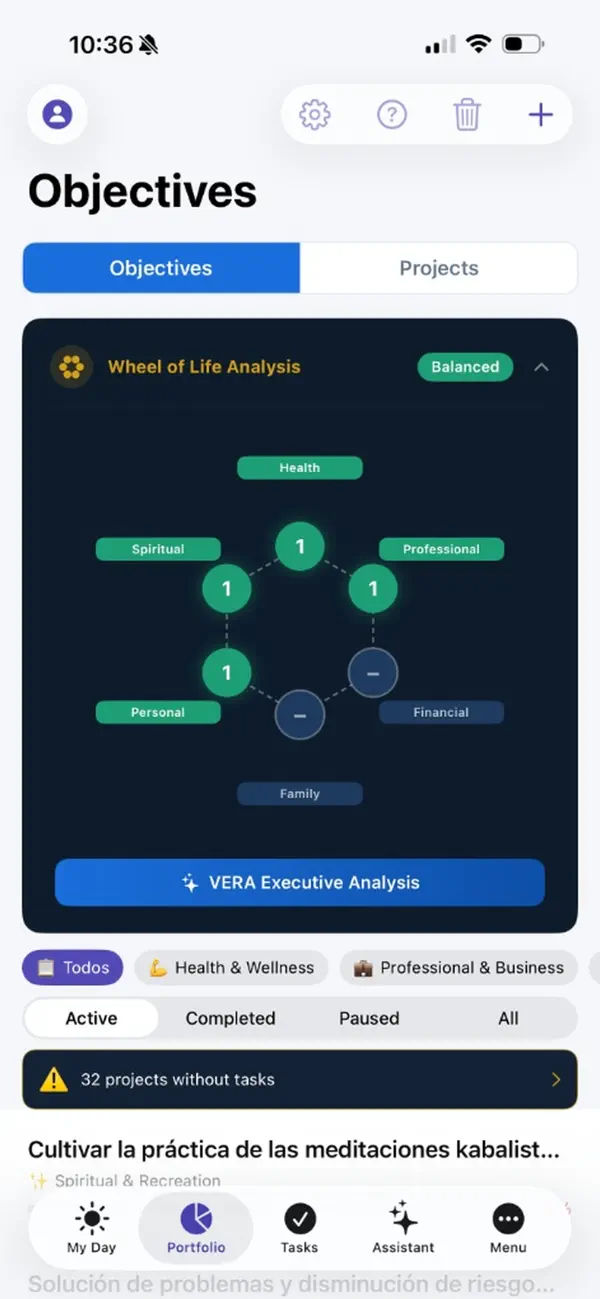 Screenshot #3 pour VERA — Asistente Ejecutivo
