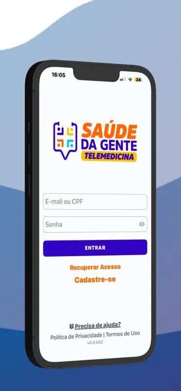 Saúde da Gente Telemedicina screenshot 2 of 7