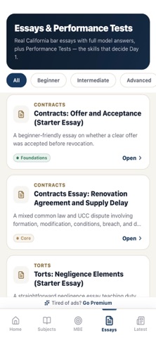 California Bar Prep Screenshot 4 of 5