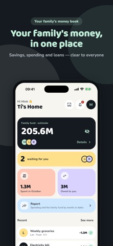 FaFi: Family Money Book screenshot 1