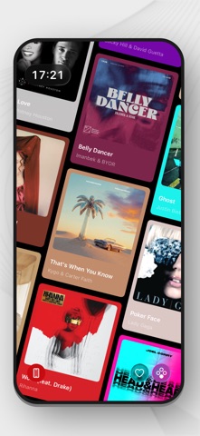 DTunes - Mood Music Clock iPhone screenshot