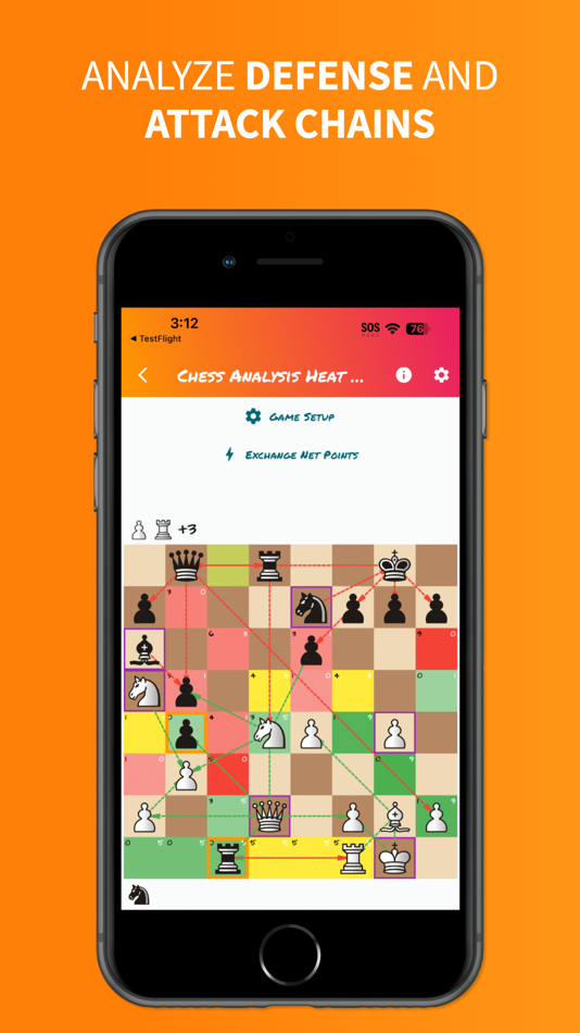 #2. Chess Heat Map Analysis (iOS) Podle: TOLOTRA SAMUEL RANDRIAKOTONJANAHARY