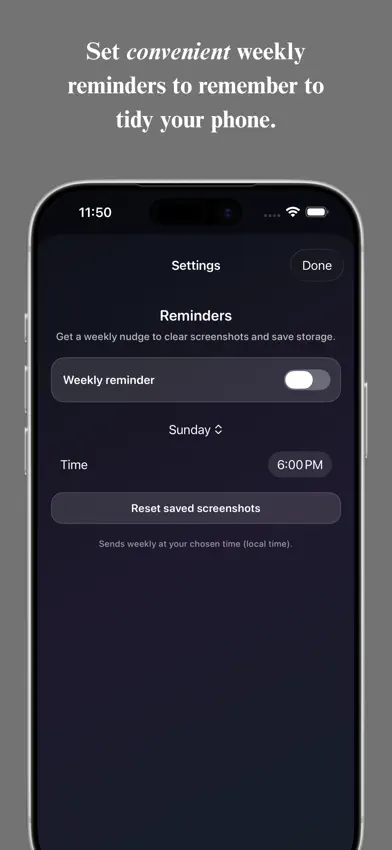 tidy. screenshot 3