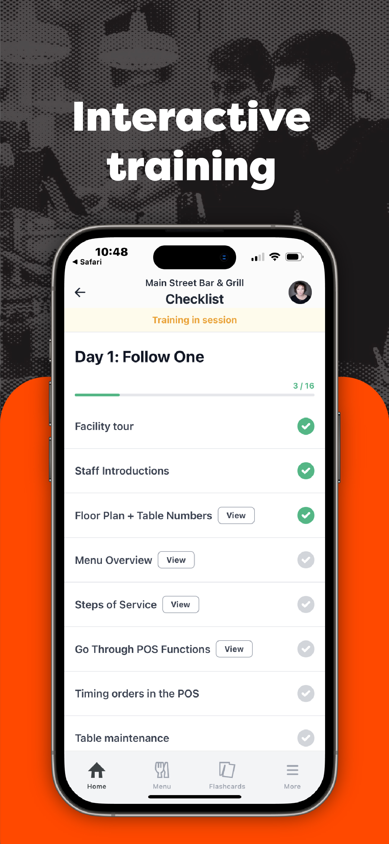 Shifty: Restaurant Training