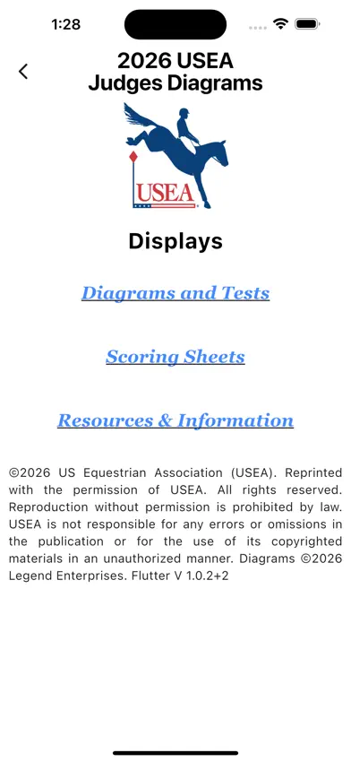 2026 USEA Judges Diagrams screenshot 1