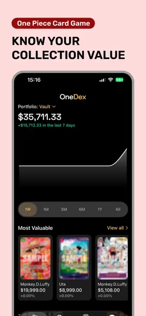 OneDex: OP TCG Card Tracker screenshot 1