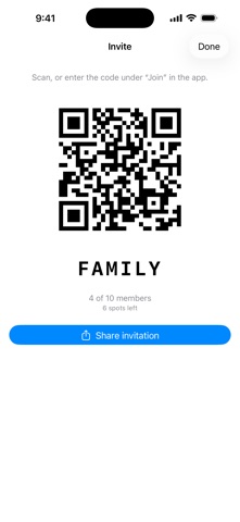 Ping! – The Family Button iPhone screenshot