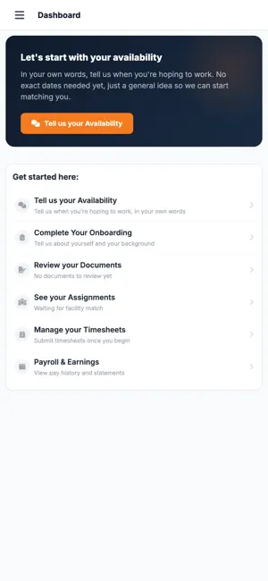 Hospital Staffing Partners screenshot 1