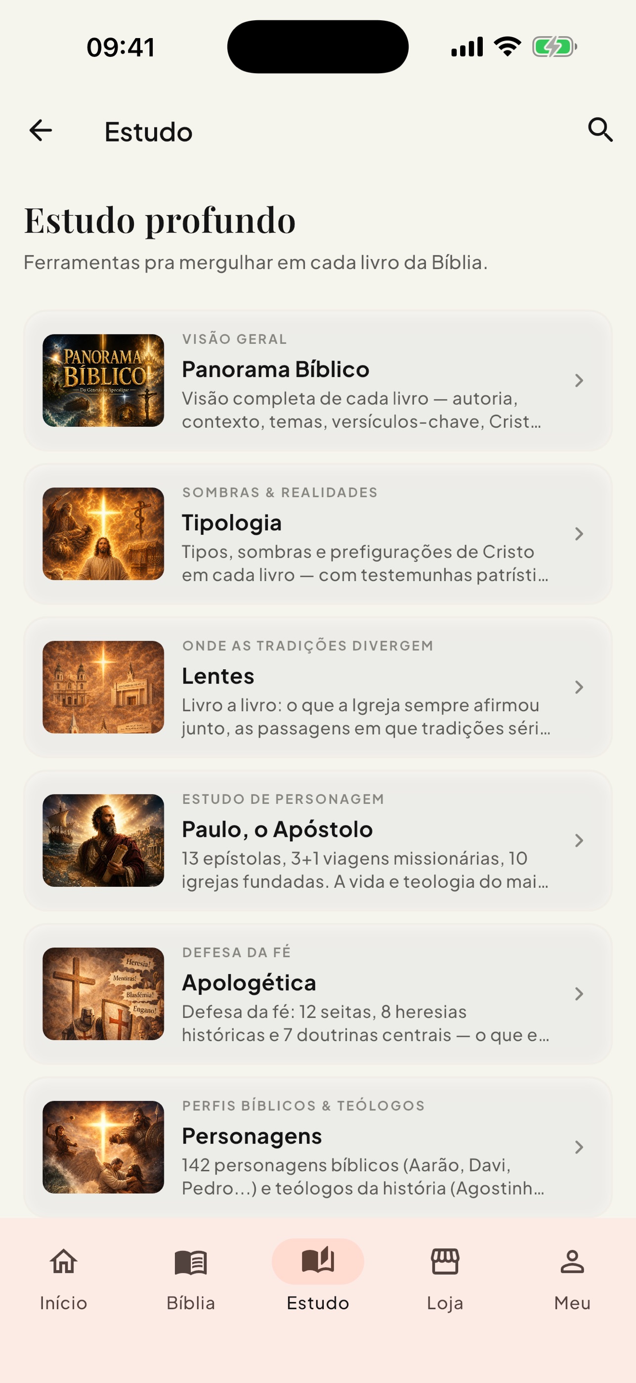 Screenshot 3 of Berean: Bíblia e Estudo