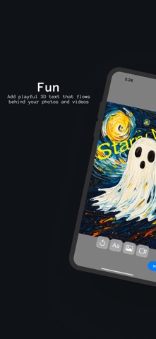 DeepText: 3D AI Text Effects screenshot