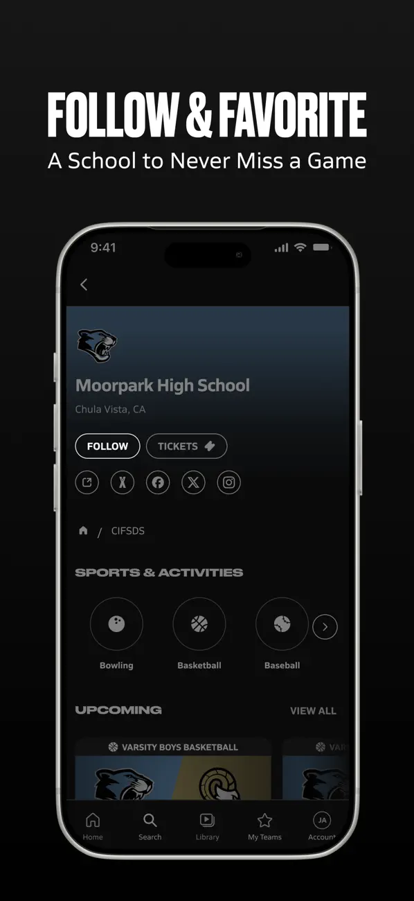 Screenshot #3 pour NFHS Network