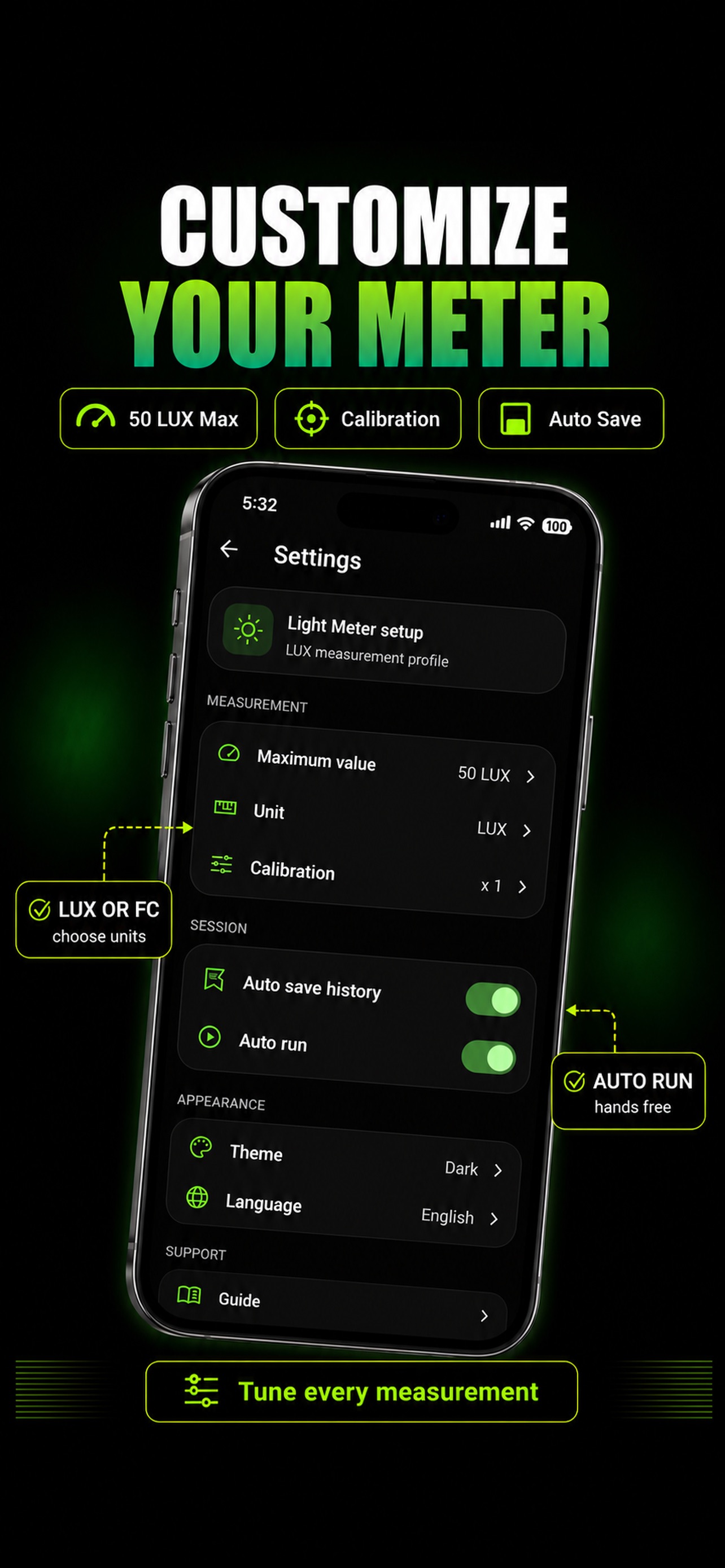 Screenshot 5 of Light Meter - LUX