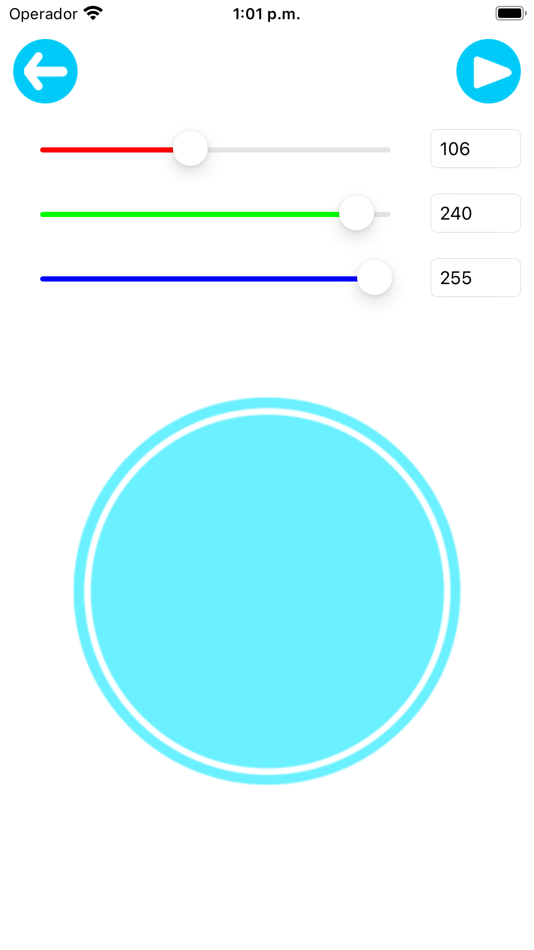#2. Guess the color - artists (iOS) 由: Mireia Lluch Ortola
