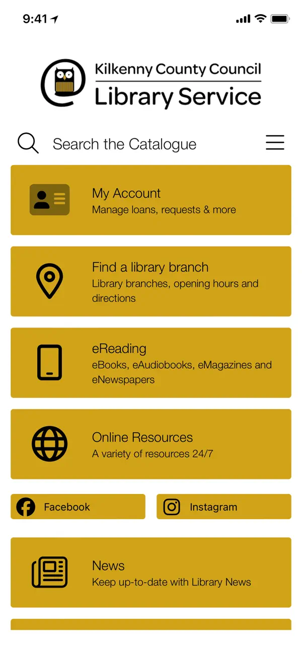 Screenshot #1 pour Kilkenny County Libraries