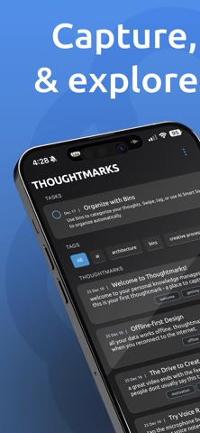 Thoughtmarks: Capture Thoughts Screenshot 1 of 10
