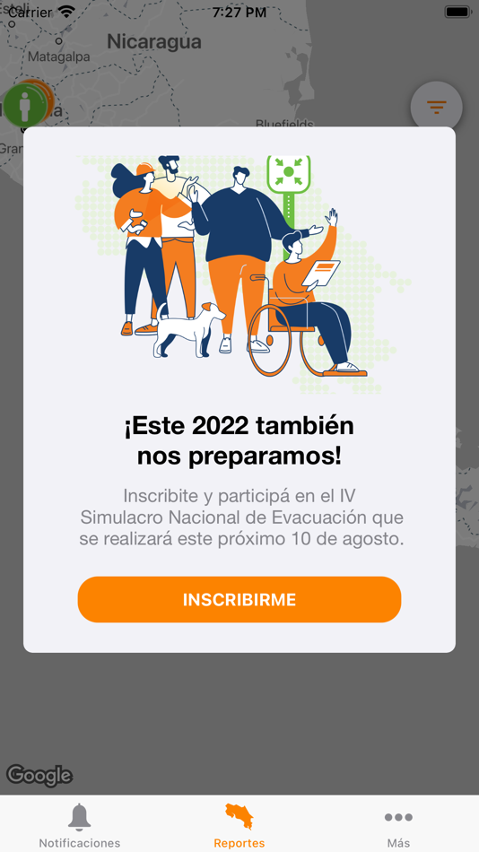 #2. Simulacro CR (iOS) 由: Comision Nacional de Prevencion de Riesgos y Atencion de Emergencias