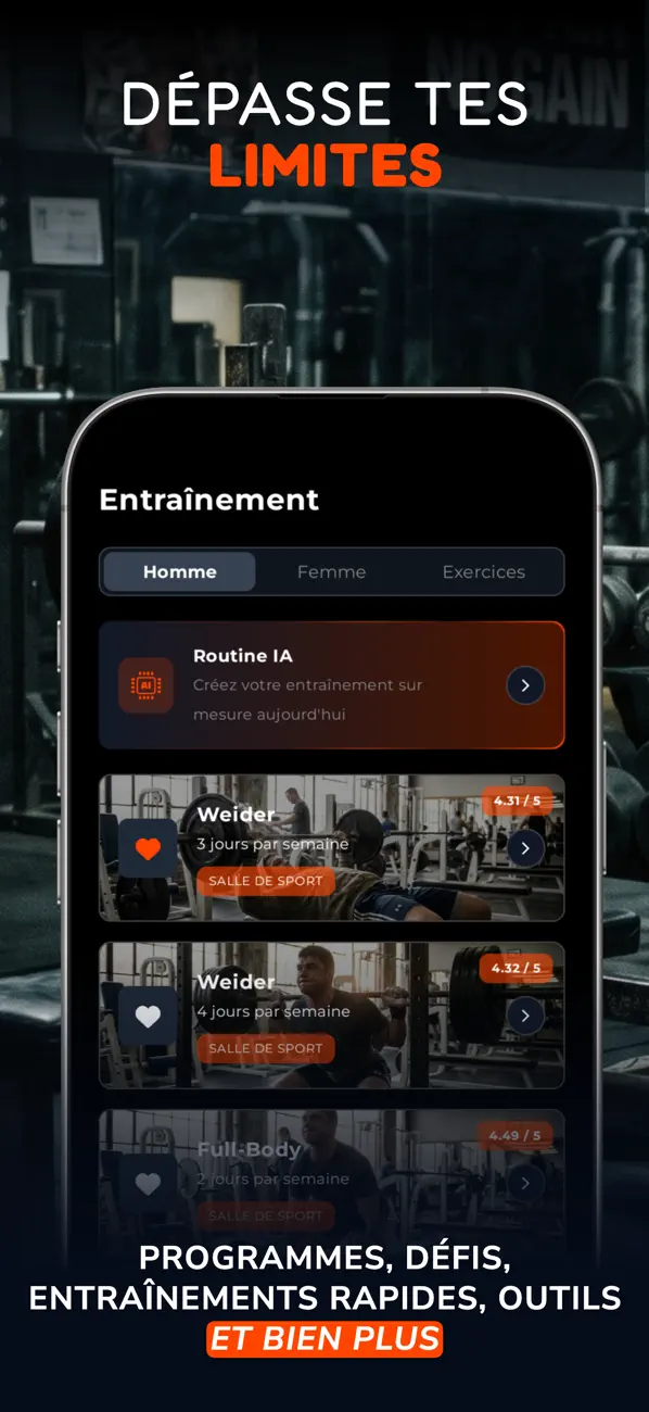 Screenshot #2 pour Total Fitness: Musculation