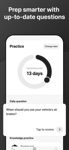 CDL Prep Permit Test 2026 iPhone screenshot