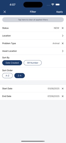 City of Mobile 311 screenshot