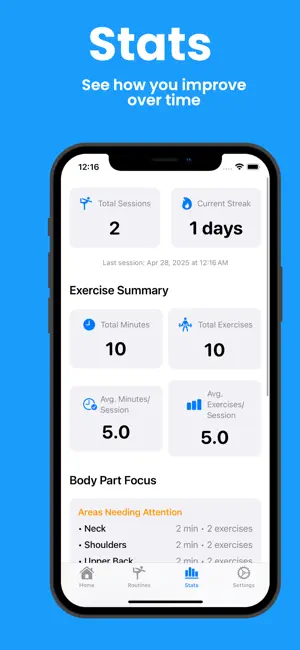 Stretchy Stretching & Mobility screenshot 4