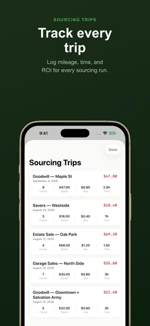Reseller Profit Tracker - Flip screenshot 2