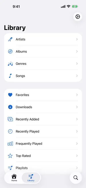 Cadence music player screenshot 2