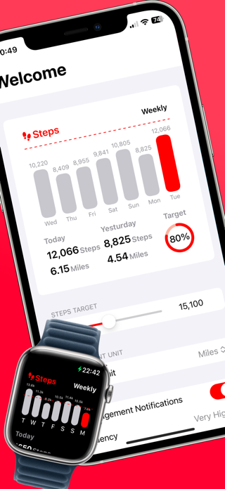 Step Count Widget - Pedometer Screenshot 2 of 9