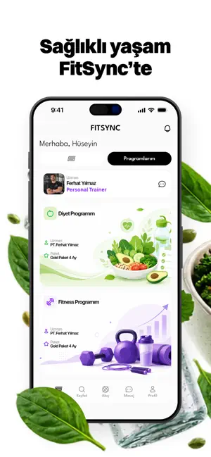 FitSync: Dietitian & Trainer screenshot 1