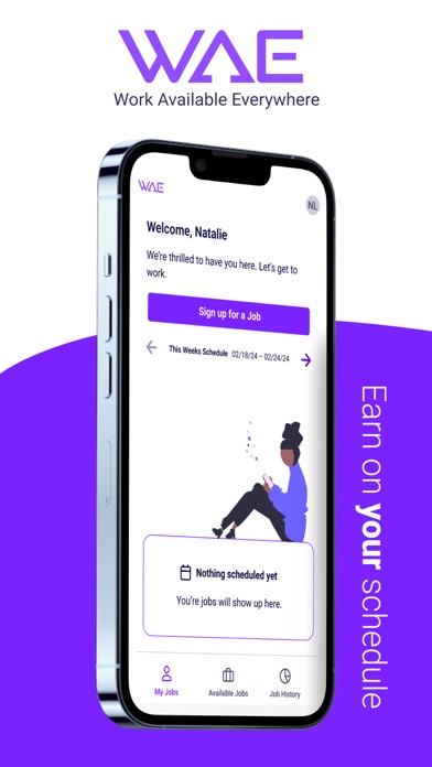 WAE iPhone screenshot 1 - Business app