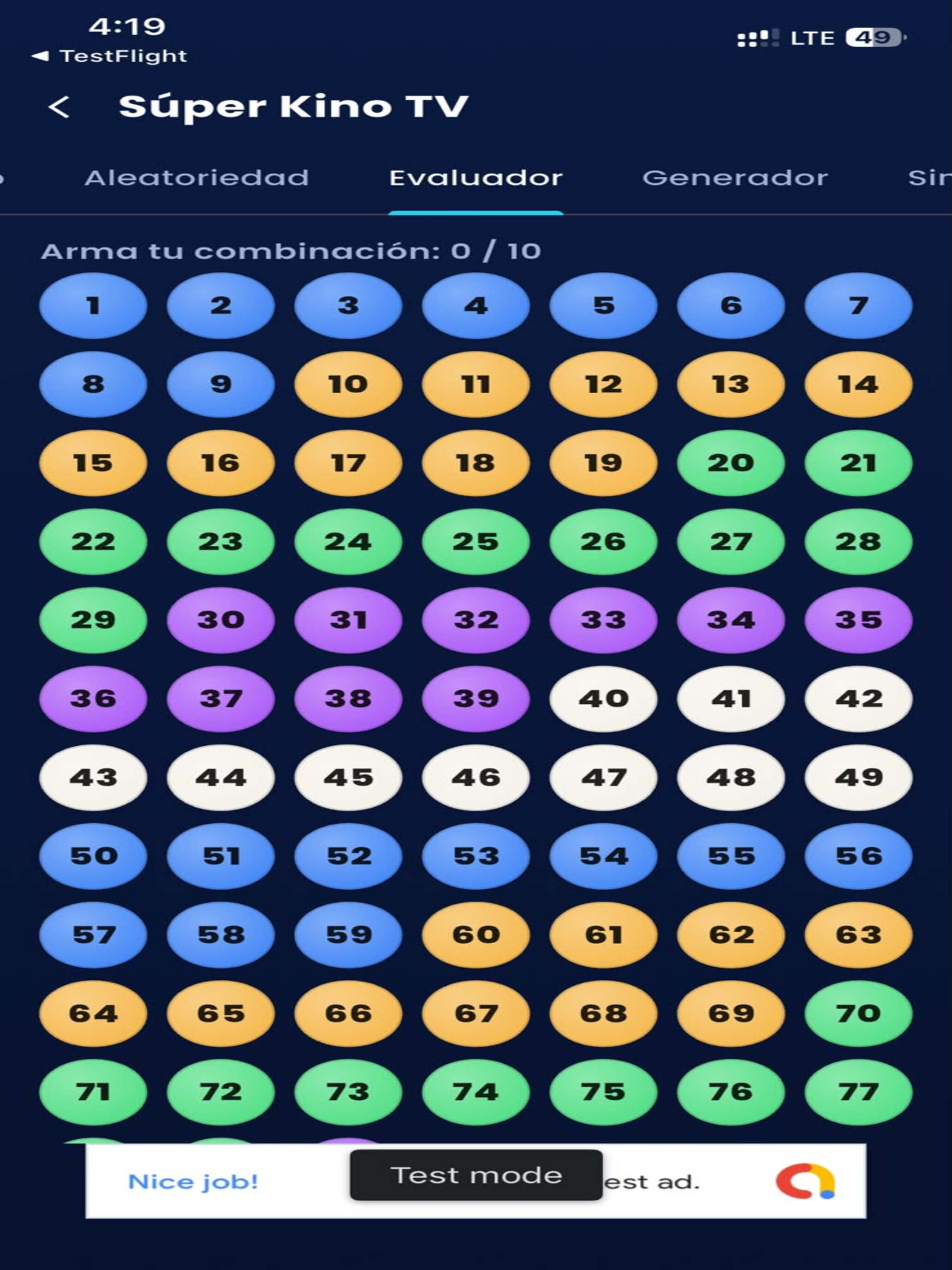 LotoLab: Análisis de Lotería screenshot 10