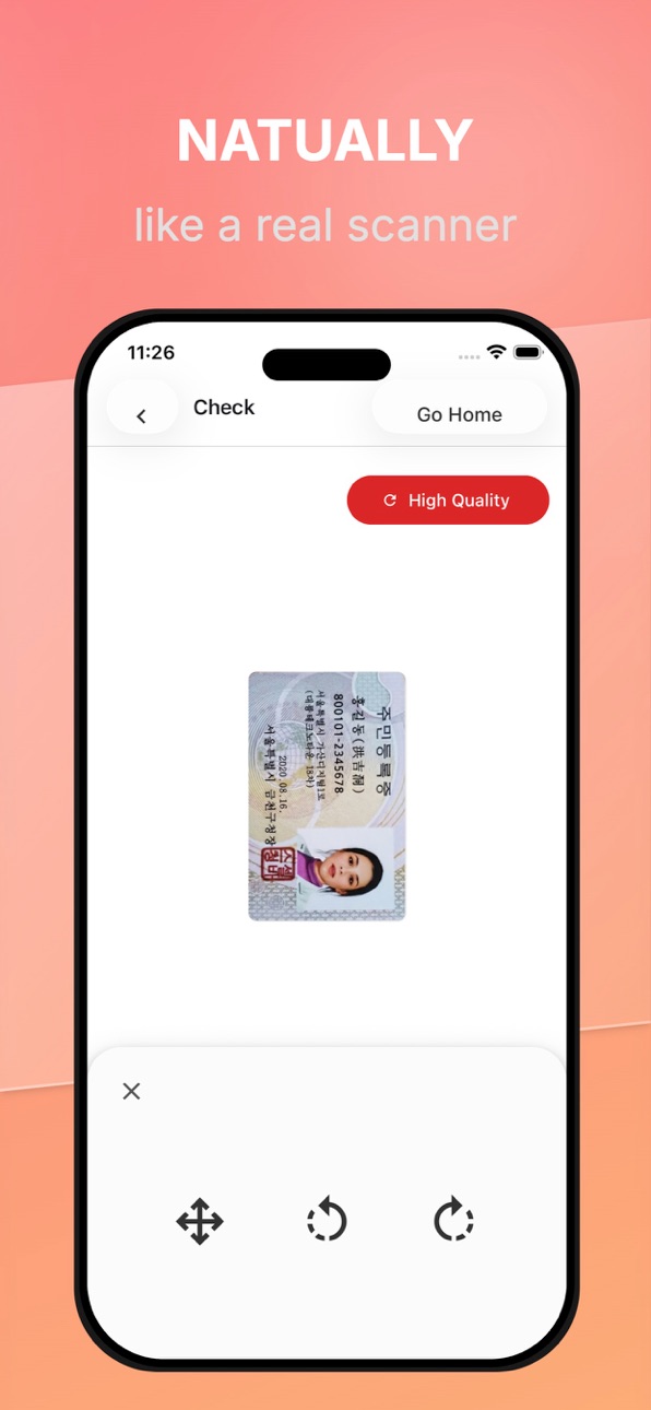 iPhone screenshot