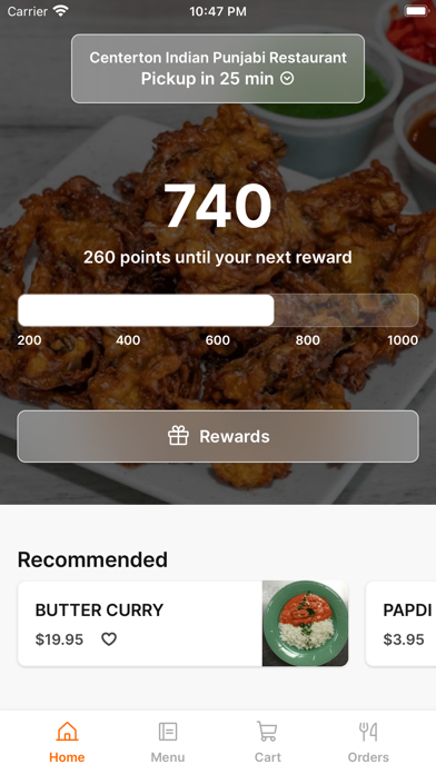 Indian Punjabi Restaurant Screenshot 1 - AppWisp.com