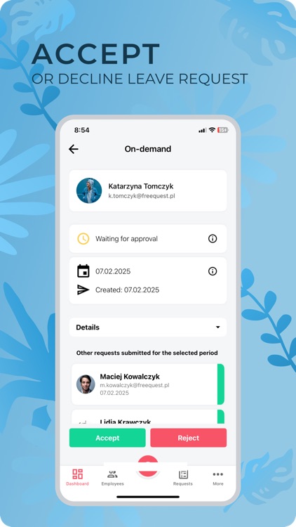 FreeQuest Absence Management