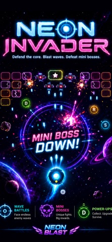 Neon Blast - Shooting Game Screenshot 3 of 7
