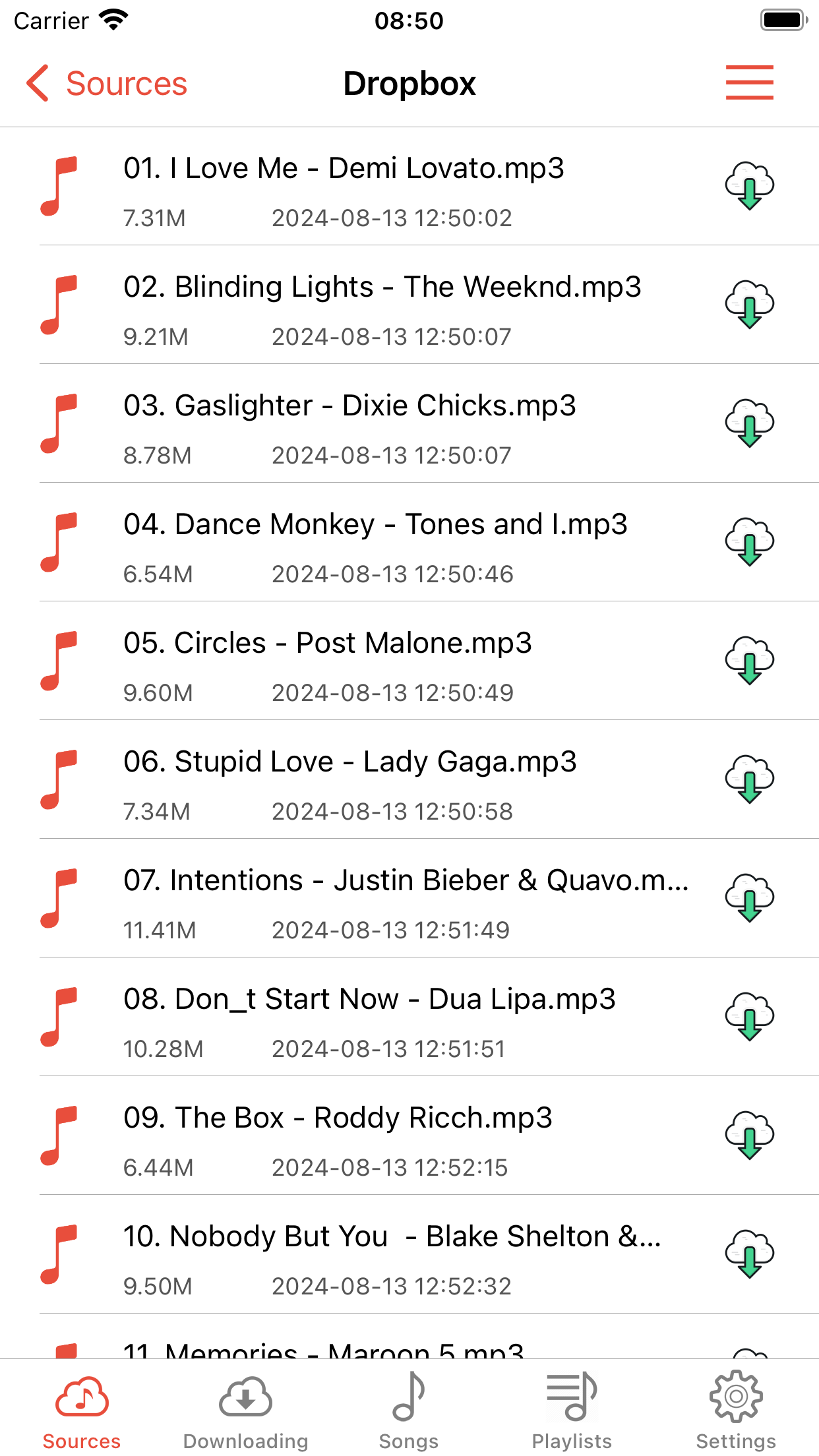 Cloud Music Player - Listener