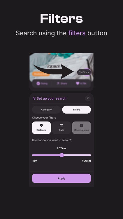 Ela - Find events screenshot-3