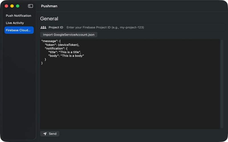 App screenshot