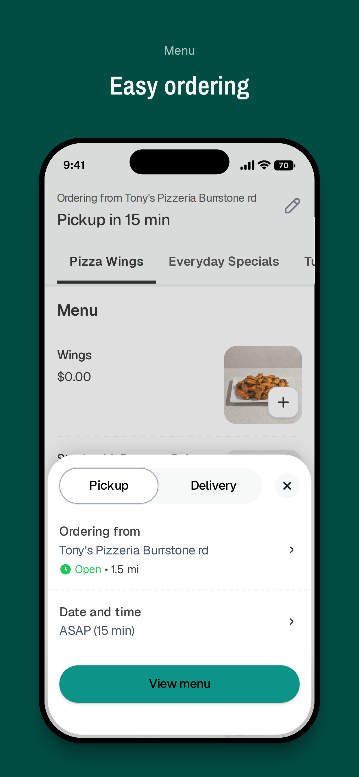 Tony's Pizzeria NY screenshot 3
