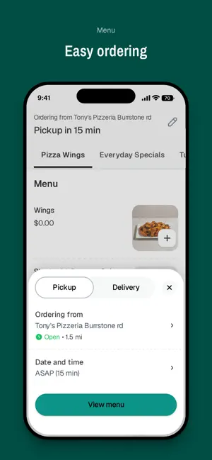 Tony's Pizzeria NY screenshot 3