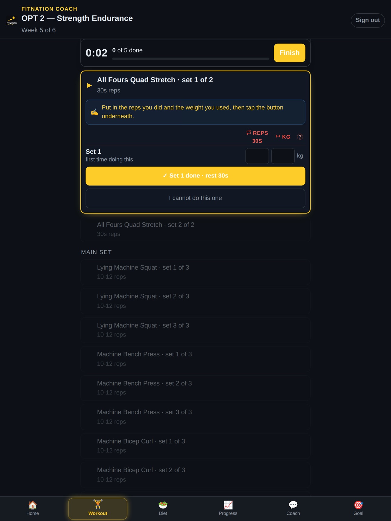 Screenshot 8 of FitNation Coach