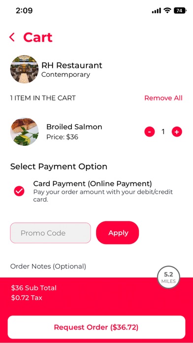 Dine App (US) Screenshot