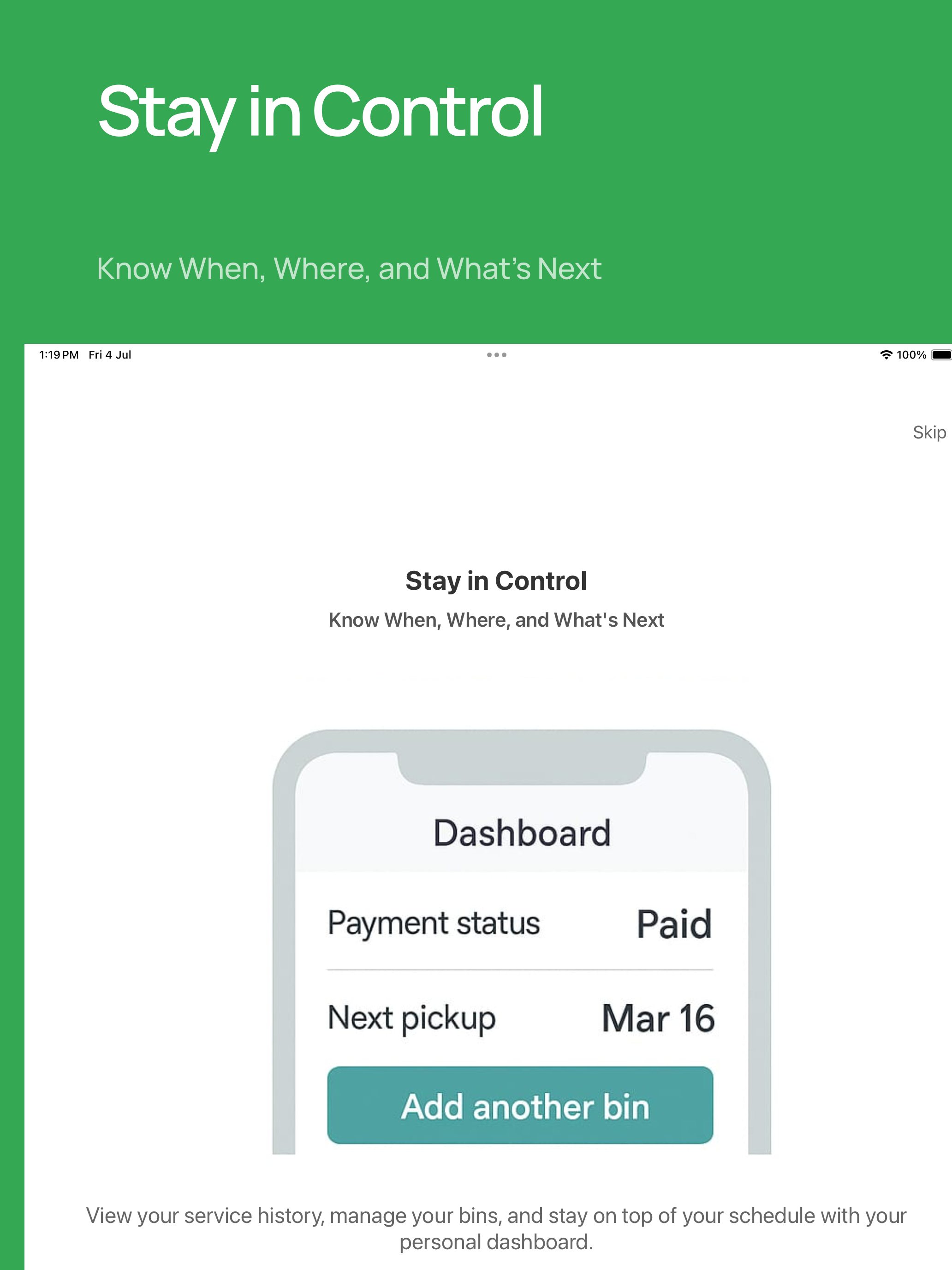 SmartWasteGY screenshot 13
