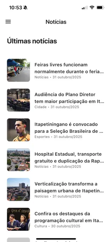Jornal Correio de Itapetininga screenshot 2 of 5