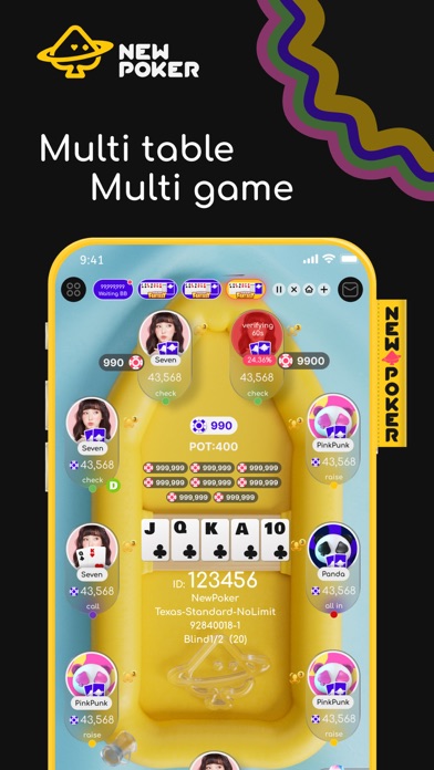 NewPoker-Texas Holdem, Omaha Screenshot