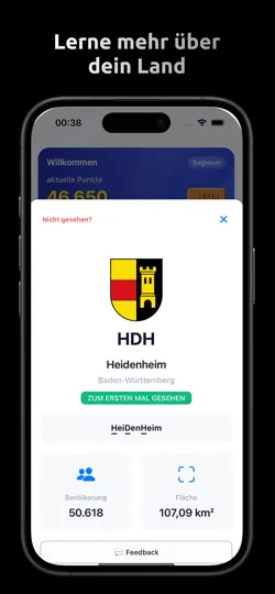 Screenshot von Kennzeichen Sammeln auf dem iPhone 6