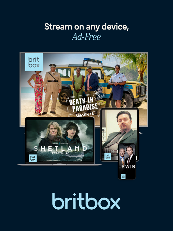BritBox: The Best British TV iPad screenshot 9 - Entertainment app